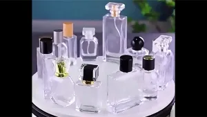 زجاجات وقوارير عطور فارغة (بغطاء ومضخة بخاخ)