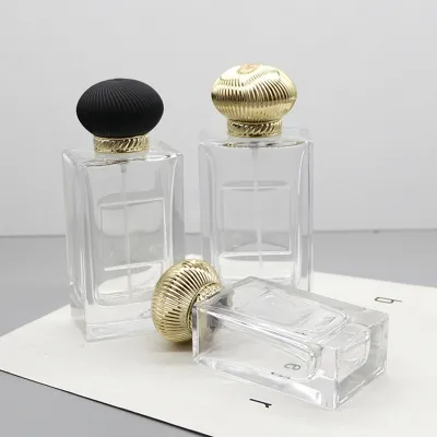 زجاجات عطور زجاجية مع خيارات أغطية متنوعة (50 مل / 100 مل)