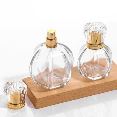 زجاجات عطور زجاجية بخاخ قابلة لإعادة التعبئة (سفري)