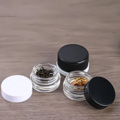 برطمانات (علب) زجاجية لحفظ المعسل والنكهات