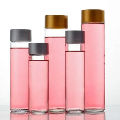 طرازات وتصميمات زجاجات المياه الزجاجية المتوفرة
