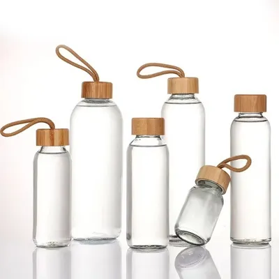 طرازات وتصميمات زجاجات المياه الزجاجية المتوفرة